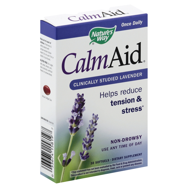Image for Nature's Way CalmAid, Softgels,30ea from CANNON SEDGEFIELD