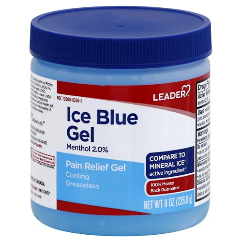 Image for Leader Ice Blue Gel,8oz from CANNON SEDGEFIELD