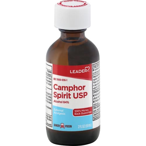Image for Leader Camphor Spirit USP,2oz from CANNON SEDGEFIELD