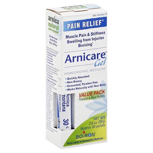 Image for Arnicare Pain Relief, Topical Gel & Oral Pellets, Value Pack,1 Set from CANNON SEDGEFIELD