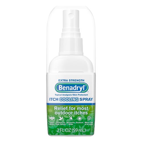Image for Benadryl Itch Cooling Spray, Extra Strength,2oz from CANNON SEDGEFIELD