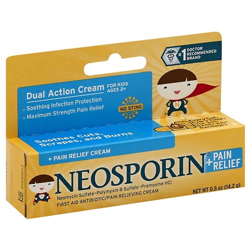Image for Neosporin Pain Relief Cream, Maximum Strength, No Sting,0.5oz from CANNON SEDGEFIELD
