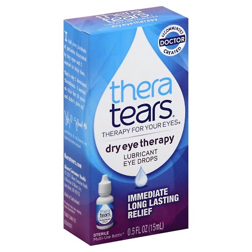 Image for Thera Tears Eye Drops, Lubricant, Dry Eye Therapy,0.5oz from CANNON SEDGEFIELD