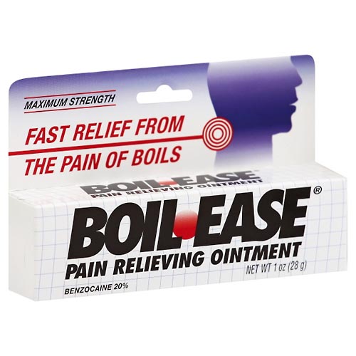 Image for Boil Ease Pain Relieving Ointment, Maximum Strength,1oz from CANNON SEDGEFIELD