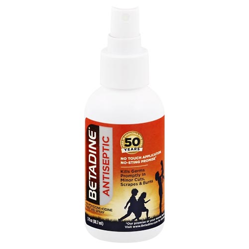 Image for Betadine Antiseptic Spray,3oz from CANNON SEDGEFIELD