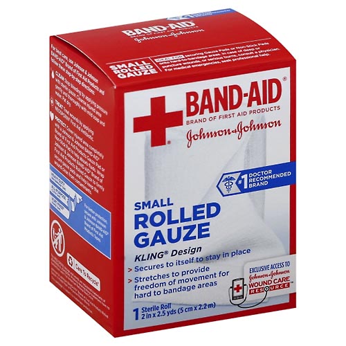 Image for Band Aid Rolled Gauze, Small, Kling Design, 2 Inches,1ea from CANNON SEDGEFIELD