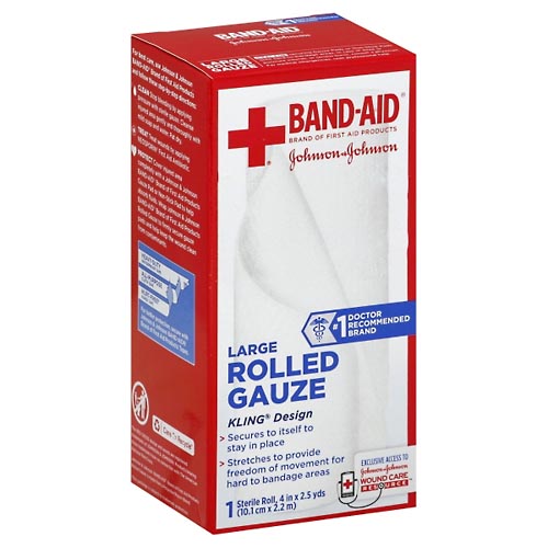 Image for Band Aid Gauze, Rolled, Large,1ea from CANNON SEDGEFIELD