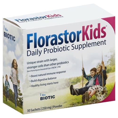 Image for Florastor Daily Probiotic Supplement, 250 mg, Powder, Tutti-Frutti Flavor,30ea from CANNON SEDGEFIELD