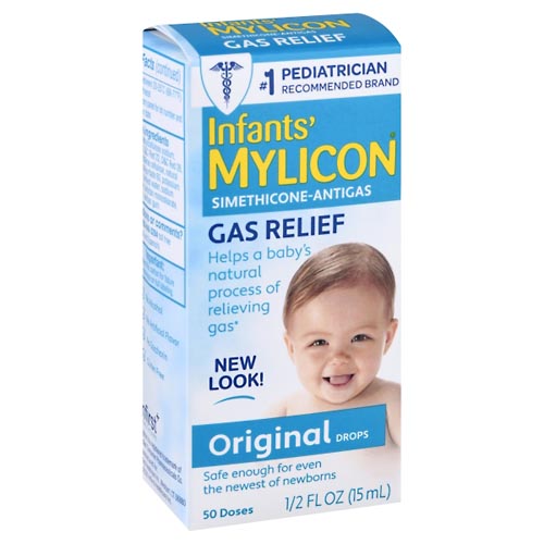 Image for Infants' Mylicon Gas Relief, Drops, Original,0.5oz from CANNON SEDGEFIELD
