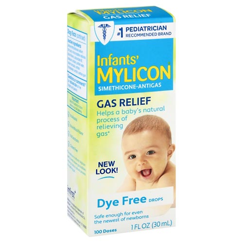 Image for Infants' Mylicon Gas Relief, Dye Free Drops,1oz from CANNON SEDGEFIELD